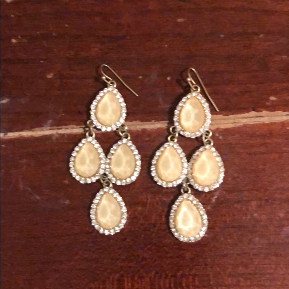 Ivory Hanging Earrings